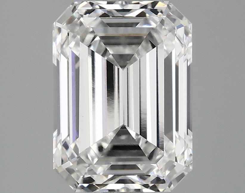 3.08 Carat Emerald Shaped Excellent Cut VS1 IGI Certified Lab Grown Diamond