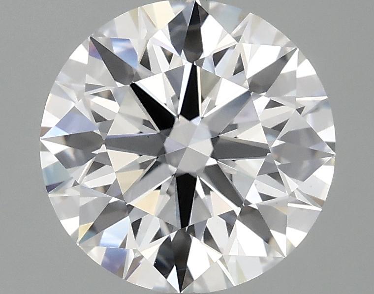 2.57 Carat Round Shaped Ideal Cut VS1 IGI Certified Lab Grown Diamond