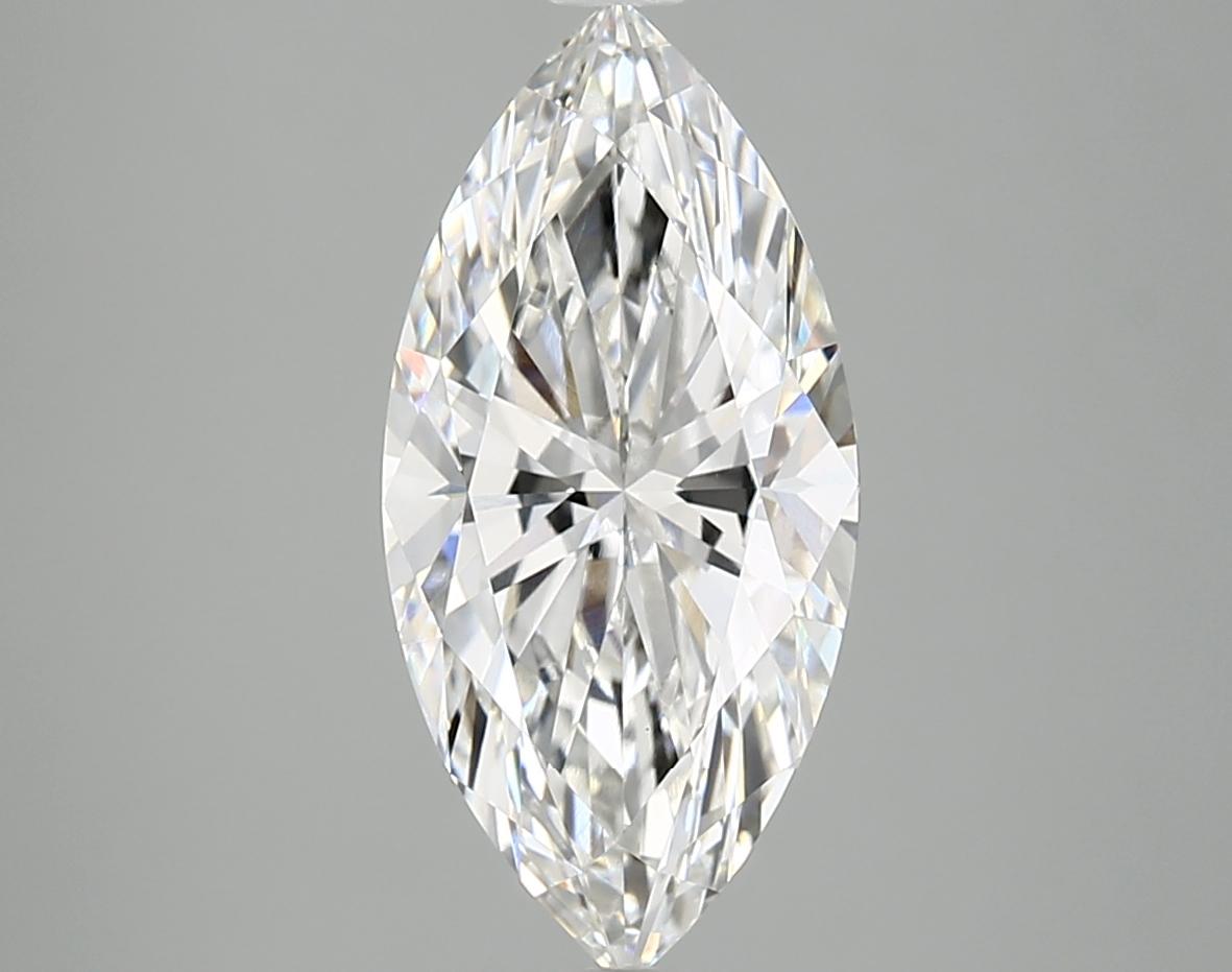 3.08 Carat Marquise Shaped Excellent Cut VVS2 IGI Certified Lab Grown Diamond