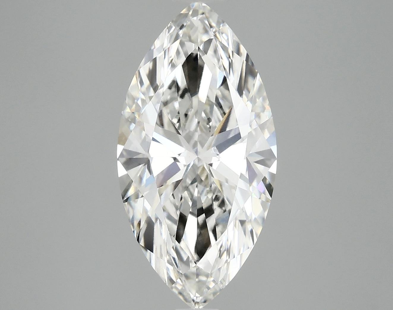 2.89 Carat Marquise Shaped Ideal Cut VS1 IGI Certified Lab Grown Diamond