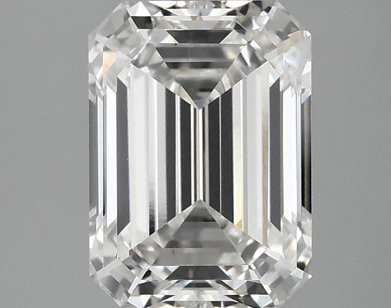 2.55 Carat Emerald Shaped Excellent Cut VS1 IGI Certified Lab Grown Diamond