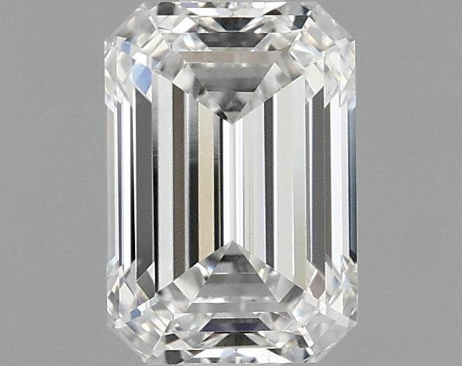 0.97 Carat Emerald Shaped Ideal Cut VVS2 IGI Certified Lab Grown Diamond