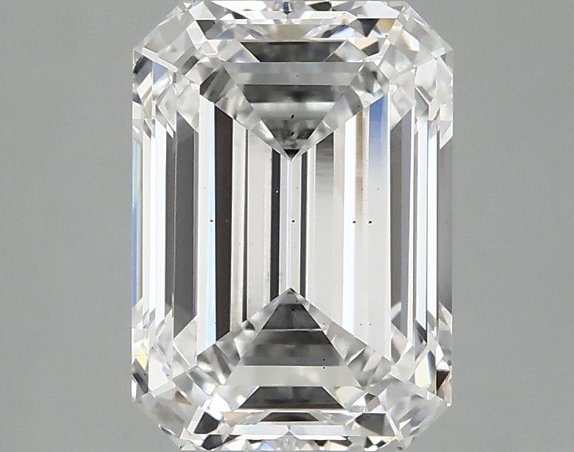 2.87 Carat Emerald Shaped Ideal Cut VS2 IGI Certified Lab Grown Diamond
