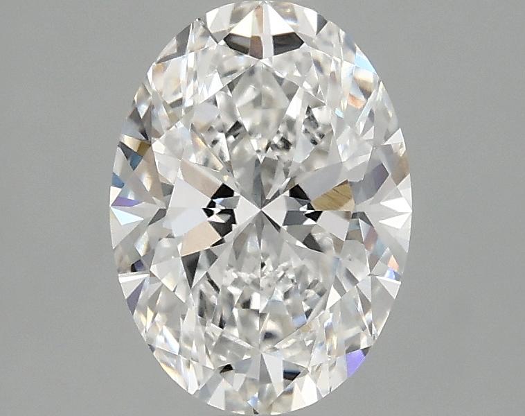 1.54 Carat Oval Shaped Ideal Cut VVS2 IGI Certified Lab Grown Diamond