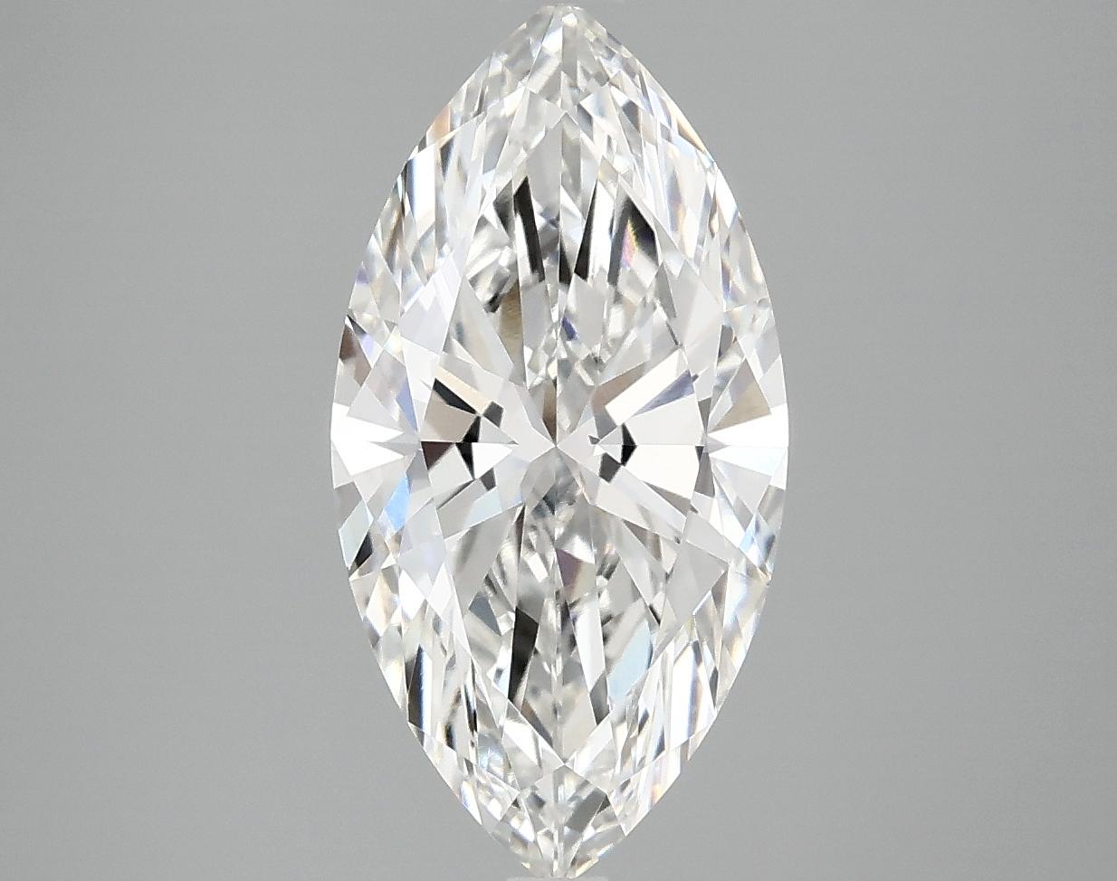 2.92 Carat Marquise Shaped Ideal Cut VS1 IGI Certified Lab Grown Diamond