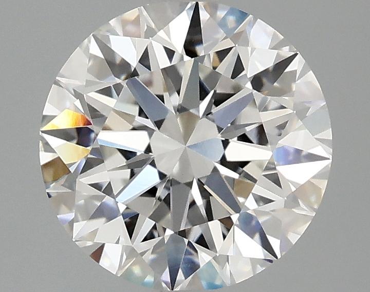 2.06 Carat Round Shaped Ideal Cut VVS2 IGI Certified Lab Grown Diamond
