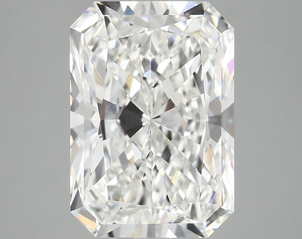 4.17 Carat Radiant Shaped Ideal Cut VVS2 IGI Certified Lab Grown Diamond