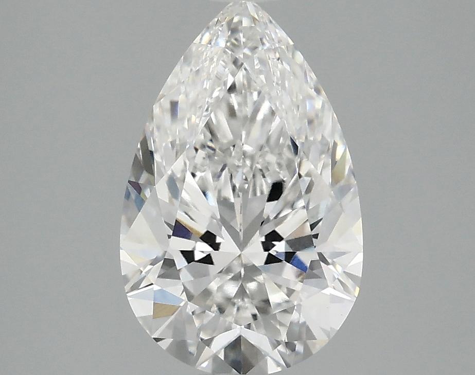 2.1 Carat Pear Shaped Ideal Cut VS1 IGI Certified Lab Grown Diamond