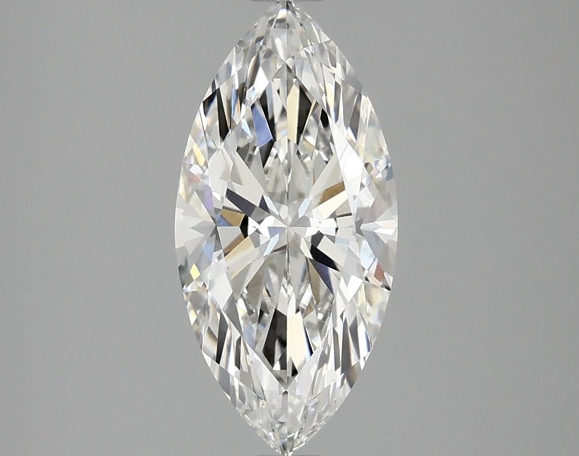 1.98 Carat Marquise Shaped Excellent Cut VVS2 IGI Certified Lab Grown Diamond