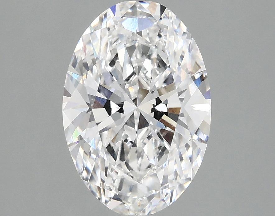 2.07 Carat Oval Shaped Ideal Cut VVS2 IGI Certified Lab Grown Diamond