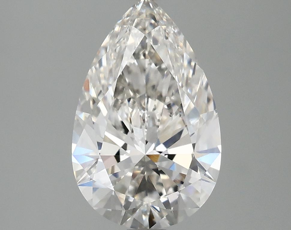 2.02 Carat Pear Shaped Ideal Cut VVS2 IGI Certified Lab Grown Diamond