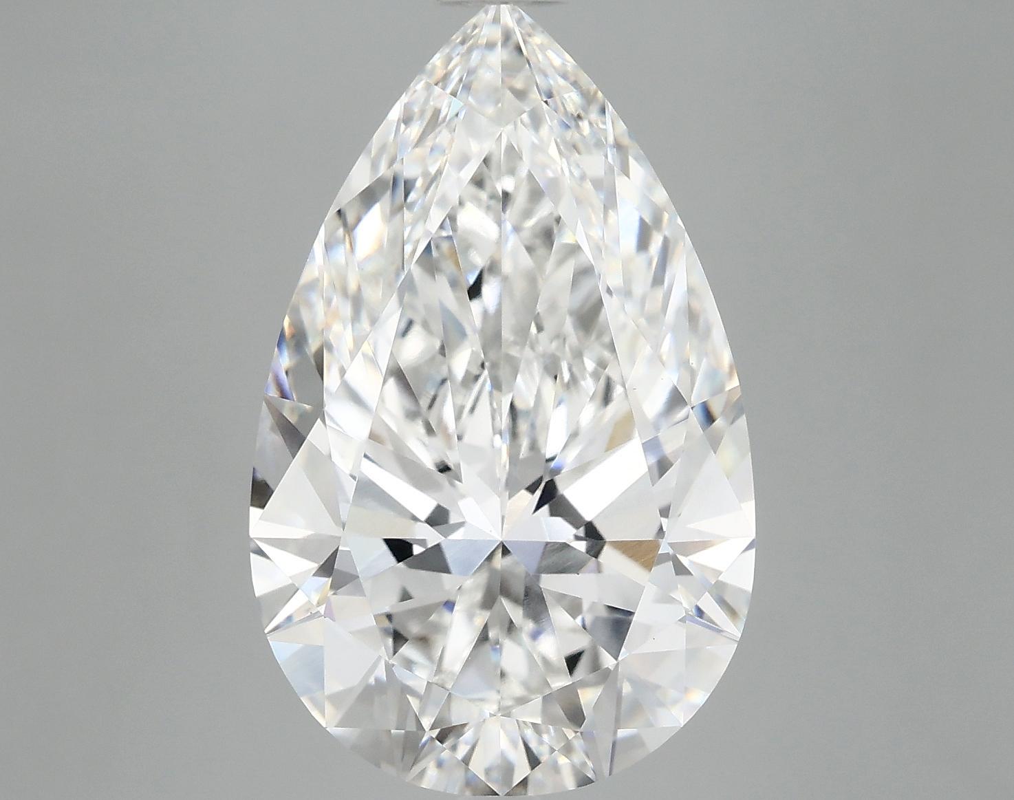 7.16 Carat Pear Shaped Ideal Cut VS1 IGI Certified Lab Grown Diamond