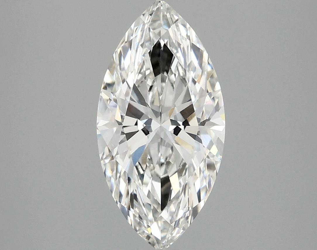 2.08 Carat Marquise Shaped Ideal Cut VVS2 IGI Certified Lab Grown Diamond