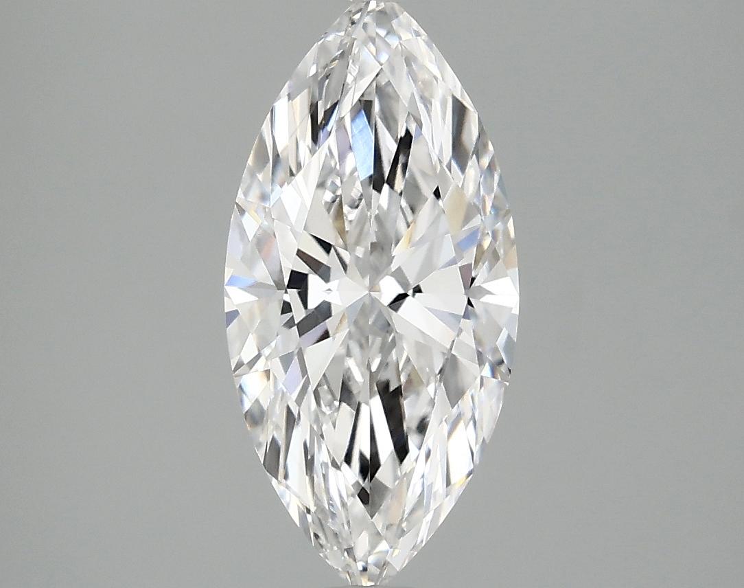 1.9 Carat Marquise Shaped Excellent Cut VVS2 IGI Certified Lab Grown Diamond