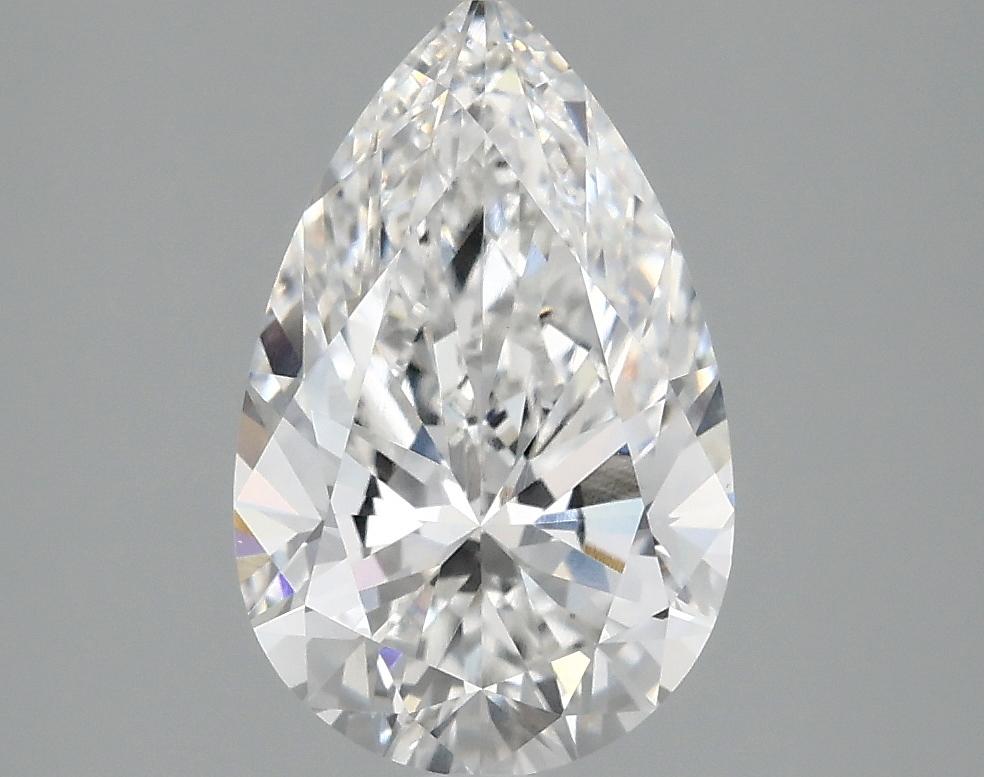 2.09 Carat Pear Shaped Ideal Cut VVS2 IGI Certified Lab Grown Diamond