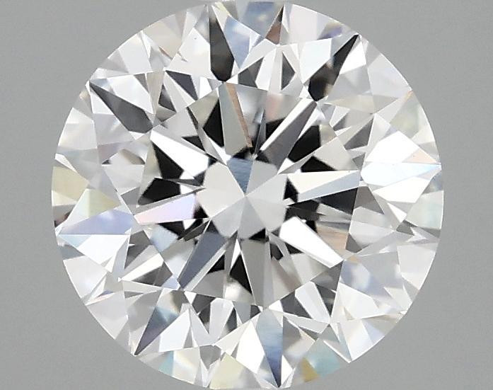 2.06 Carat Round Shaped Excellent Cut VVS2 IGI Certified Lab Grown Diamond