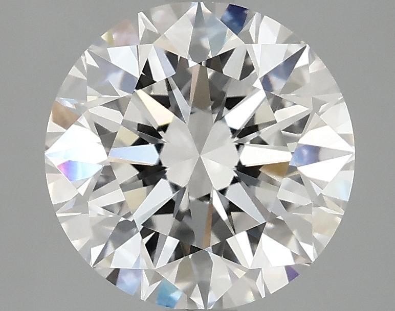 2.88 Carat Round Shaped Ideal Cut VVS2 IGI Certified Lab Grown Diamond