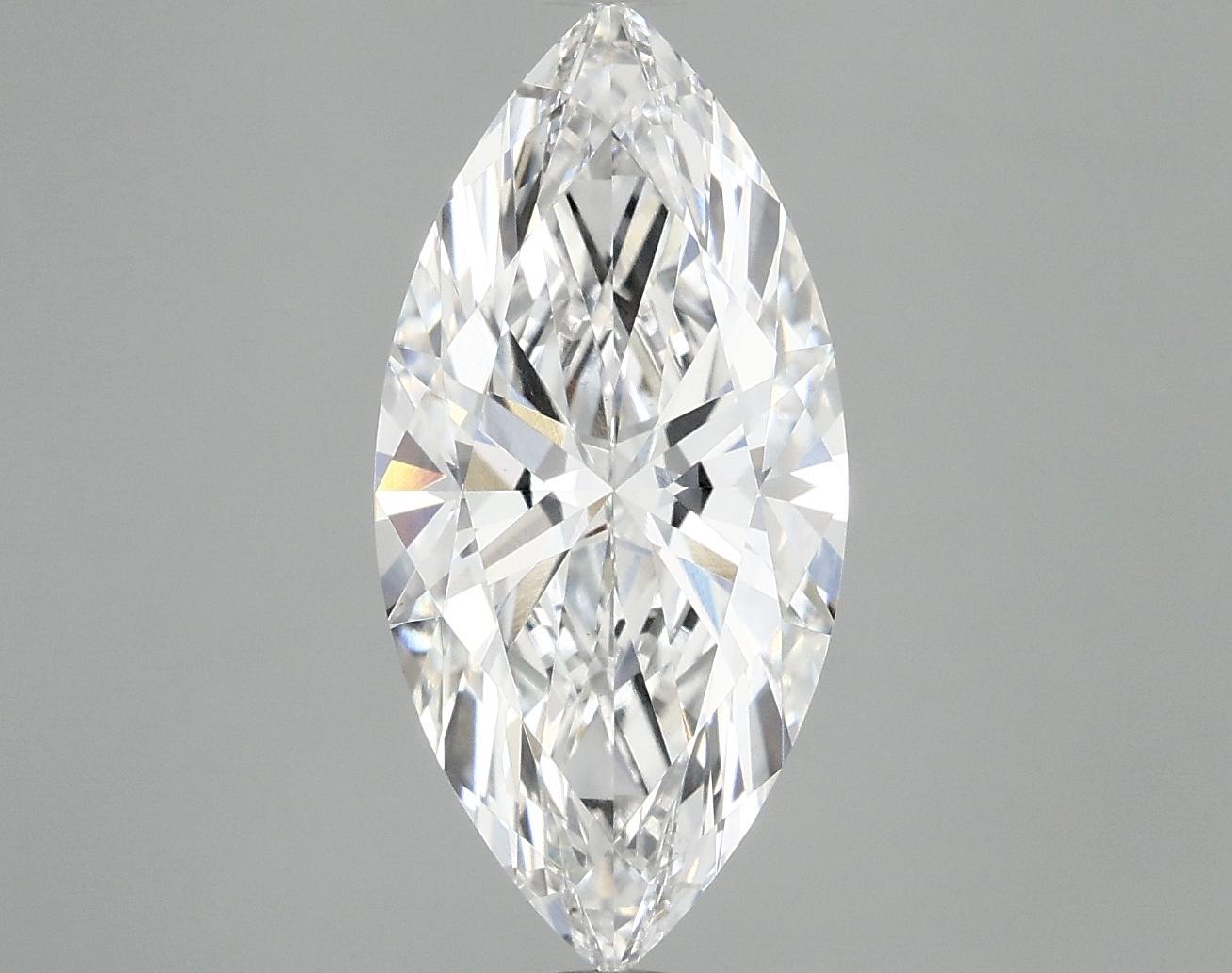 3.03 Carat Marquise Shaped Excellent Cut VS1 IGI Certified Lab Grown Diamond