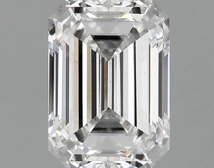 1.06 Carat Emerald Shaped Ideal Cut VS2 IGI Certified Lab Grown Diamond