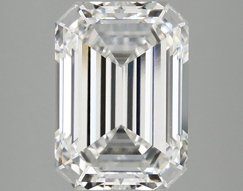 2.98 Carat Emerald Shaped Ideal Cut VS1 IGI Certified Lab Grown Diamond