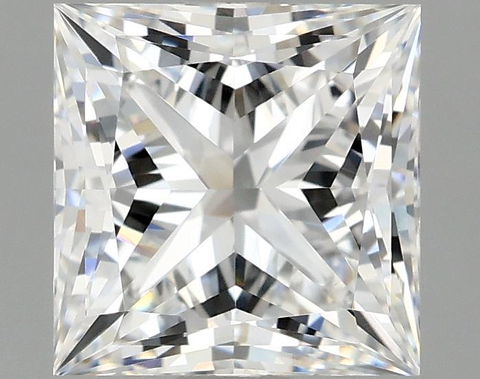 1.59 Carat Princess Shaped Ideal Cut VVS2 IGI Certified Lab Grown Diamond