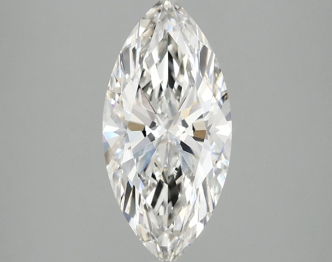 2.01 Carat Marquise Shaped Excellent Cut VVS2 IGI Certified Lab Grown Diamond