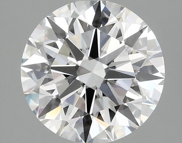 2.52 Carat Round Shaped Ideal Cut VVS2 IGI Certified Lab Grown Diamond