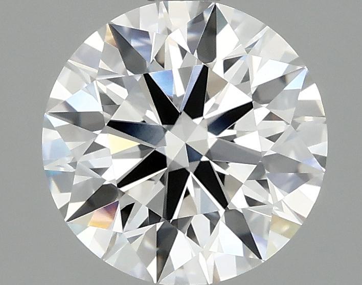 2.05 Carat Round Shaped Ideal Cut VVS2 IGI Certified Lab Grown Diamond