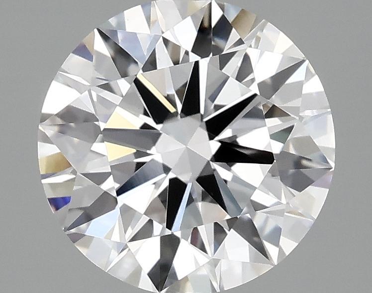 2.58 Carat Round Shaped Ideal Cut VVS2 IGI Certified Lab Grown Diamond