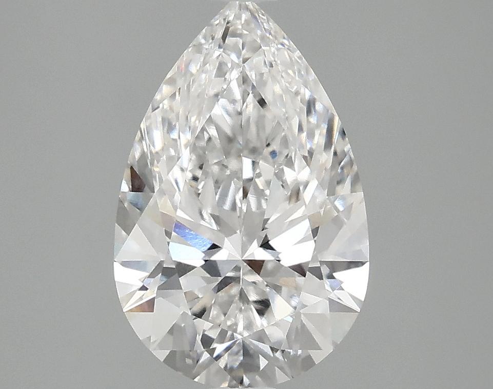 2.1 Carat Pear Shaped Ideal Cut VVS2 IGI Certified Lab Grown Diamond