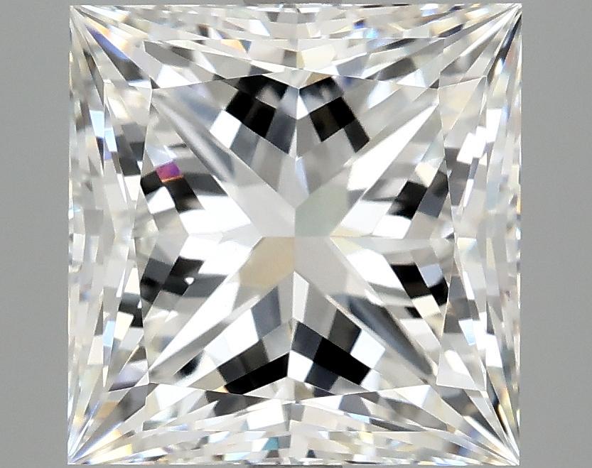 5.06 Carat Princess Shaped Ideal Cut VVS2 IGI Certified Lab Grown Diamond