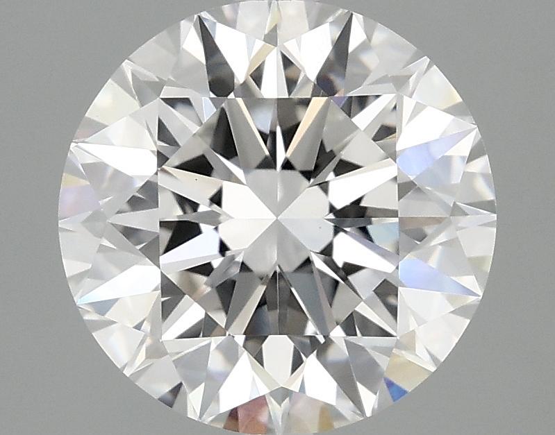 3.09 Carat Round Shaped Excellent Cut VVS2 IGI Certified Lab Grown Diamond