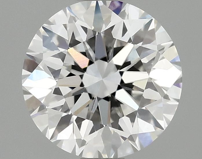 1.55 Carat Round Shaped Excellent Cut VVS2 IGI Certified Lab Grown Diamond