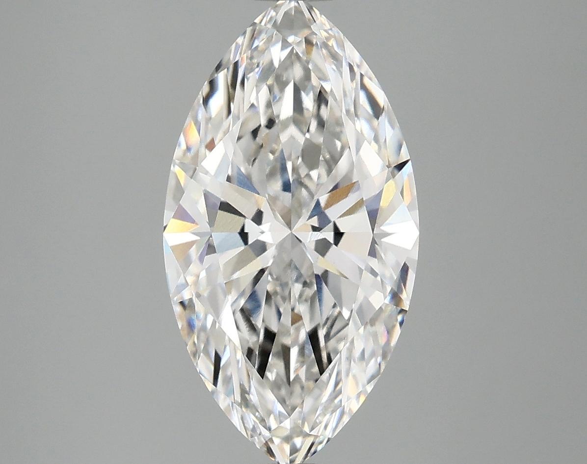 3.01 Carat Marquise Shaped Excellent Cut VVS2 IGI Certified Lab Grown Diamond