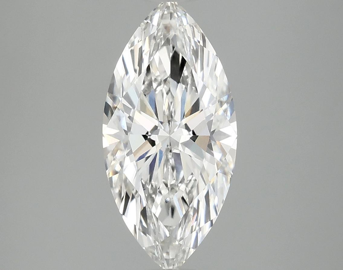 2.02 Carat Marquise Shaped Excellent Cut VVS2 IGI Certified Lab Grown Diamond