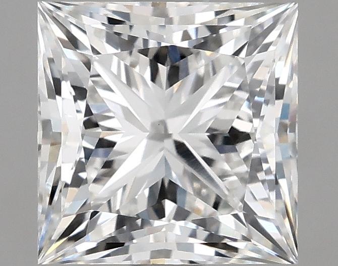 1.87 Carat Princess Shaped Ideal Cut VVS2 IGI Certified Lab Grown Diamond