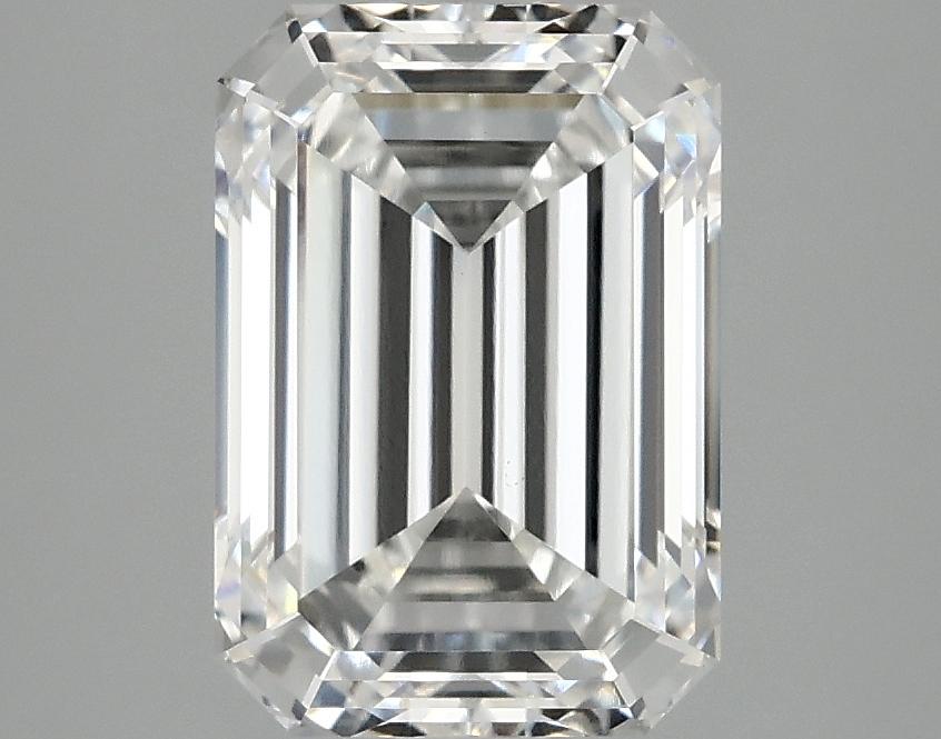 3.03 Carat Emerald Shaped Ideal Cut VVS2 IGI Certified Lab Grown Diamond