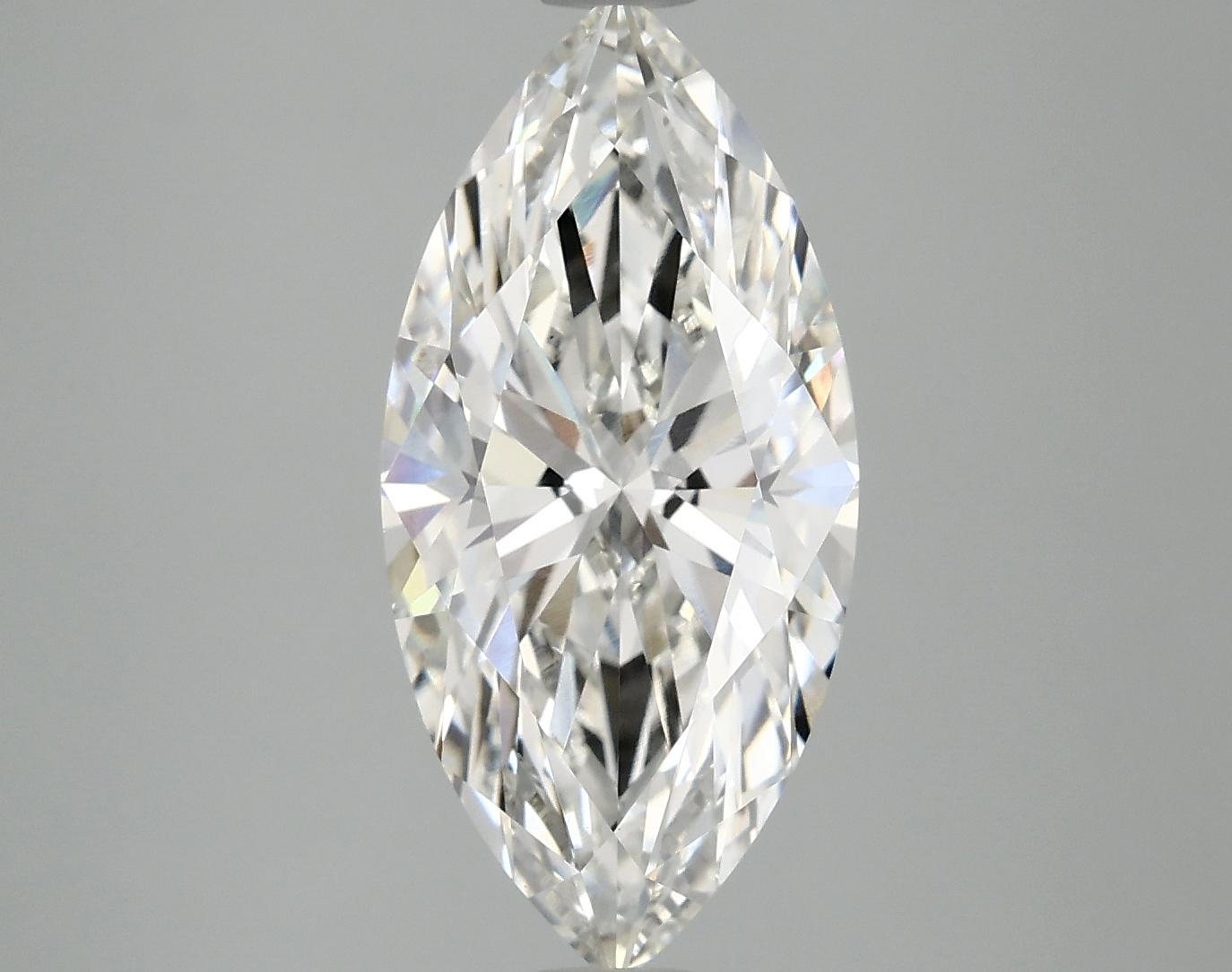 3.5 Carat Marquise Shaped Excellent Cut VS1 IGI Certified Lab Grown Diamond