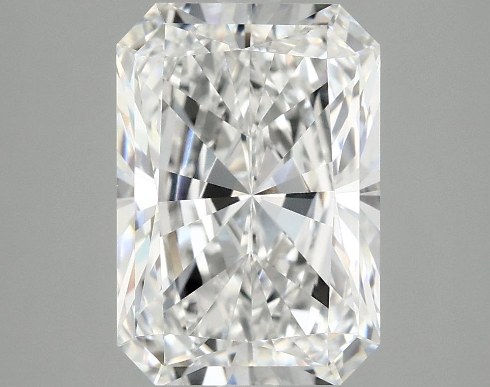 3.96 Carat Radiant Shaped Ideal Cut VVS2 IGI Certified Lab Grown Diamond