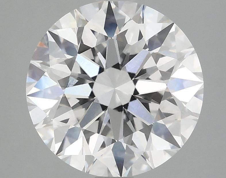 3.06 Carat Round Shaped Excellent Cut VVS2 IGI Certified Lab Grown Diamond