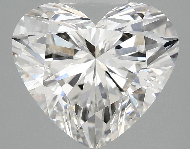 2.97 Carat Heart Shaped Ideal Cut VS2 IGI Certified Lab Grown Diamond