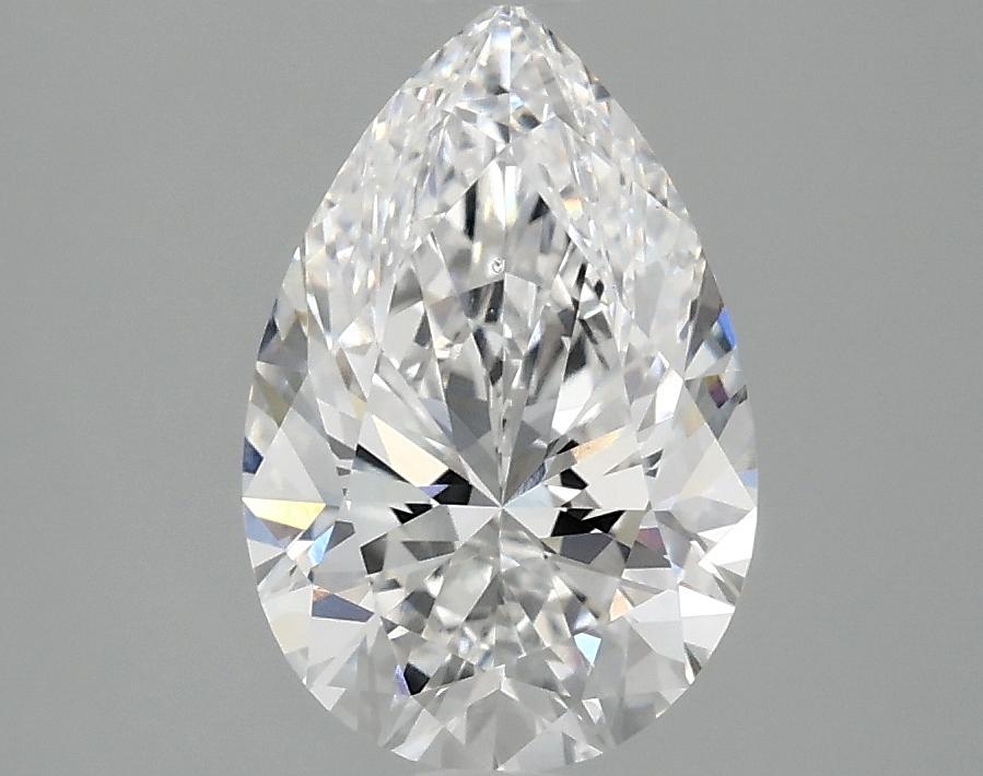 2.05 Carat Pear Shaped Excellent Cut VS1 IGI Certified Lab Grown Diamond