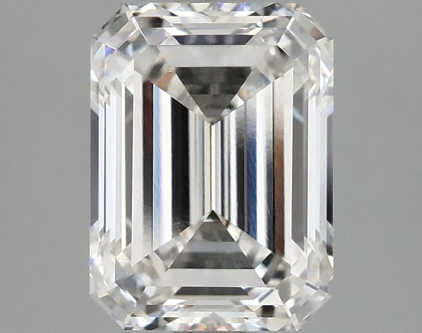 2.55 Carat Emerald Shaped Excellent Cut VVS2 IGI Certified Lab Grown Diamond