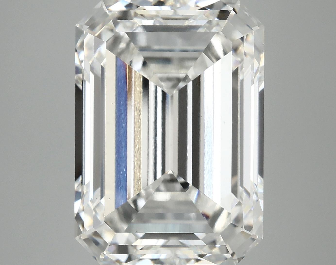 12.59 Carat Emerald Shaped Ideal Cut VS1 IGI Certified Lab Grown Diamond