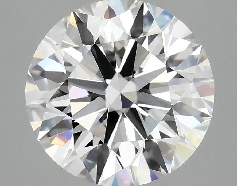 3.03 Carat Round Shaped Excellent Cut VVS2 IGI Certified Lab Grown Diamond