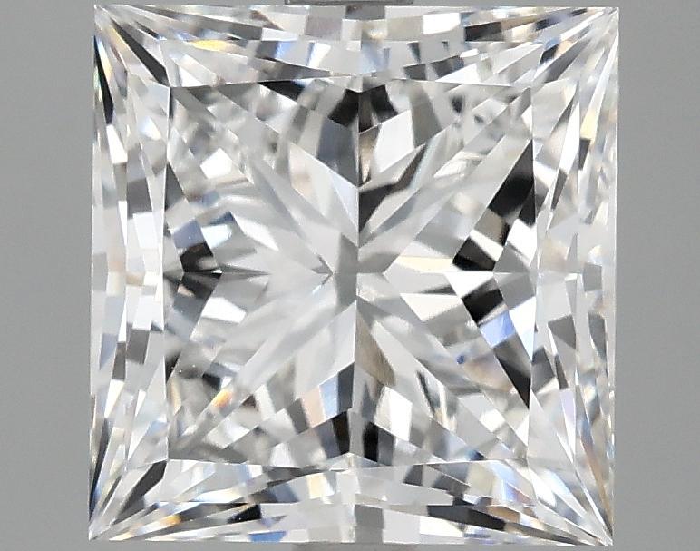 4.01 Carat Princess Shaped Ideal Cut VS1 IGI Certified Lab Grown Diamond