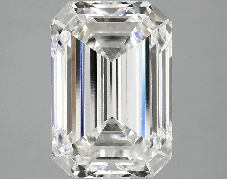 3.04 Carat Emerald Shaped Ideal Cut VVS2 IGI Certified Lab Grown Diamond