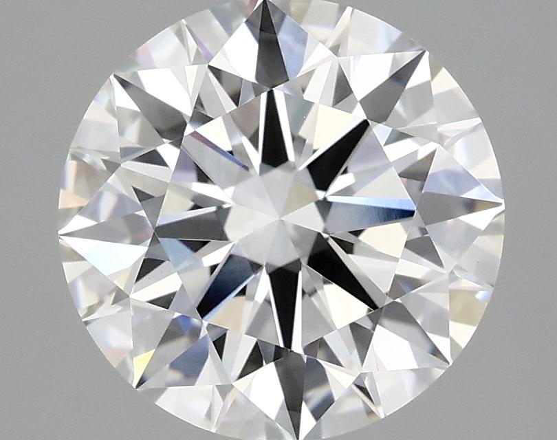3.09 Carat Round Shaped Ideal Cut VVS2 IGI Certified Lab Grown Diamond