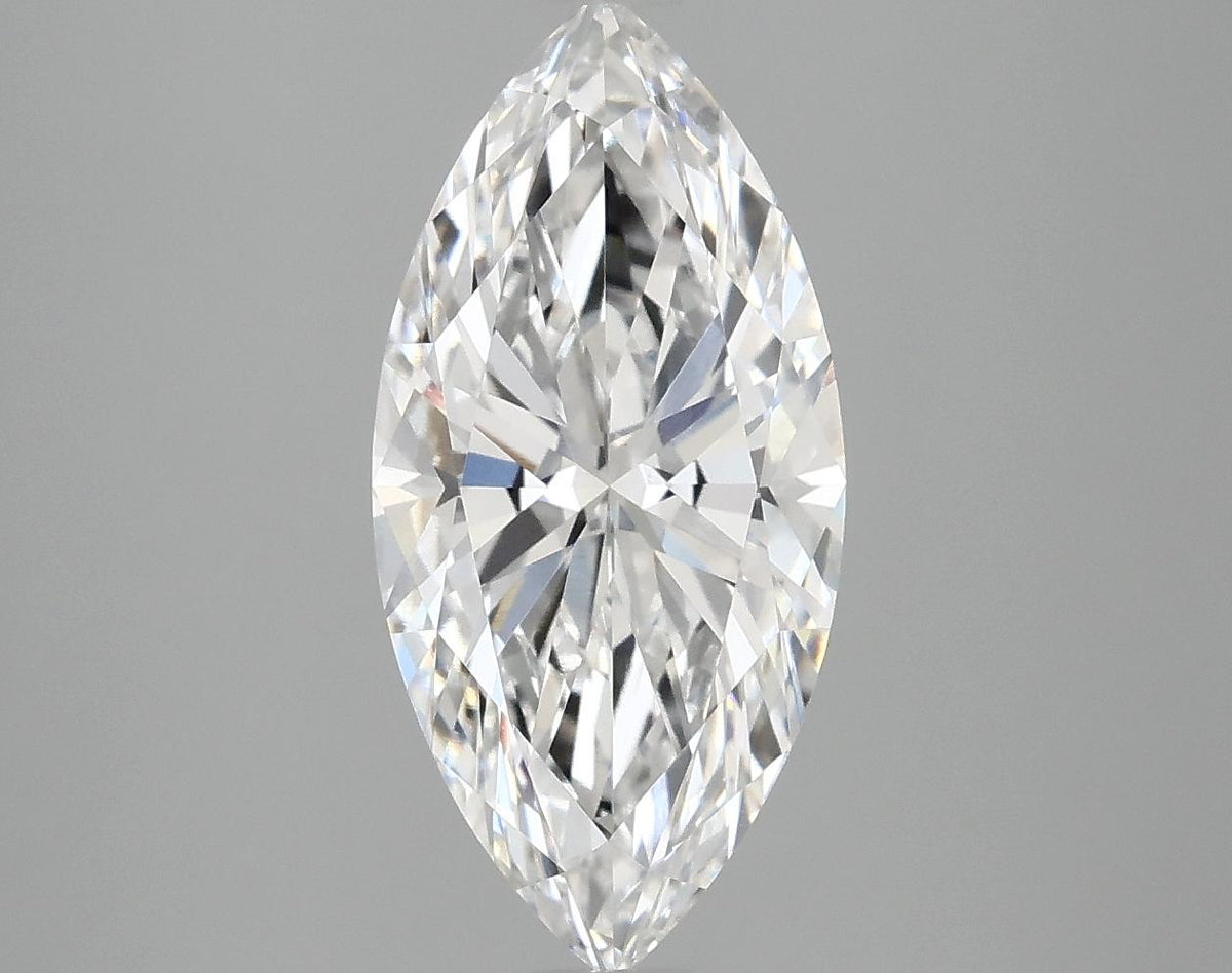 3.0 Carat Marquise Shaped Excellent Cut VVS2 IGI Certified Lab Grown Diamond