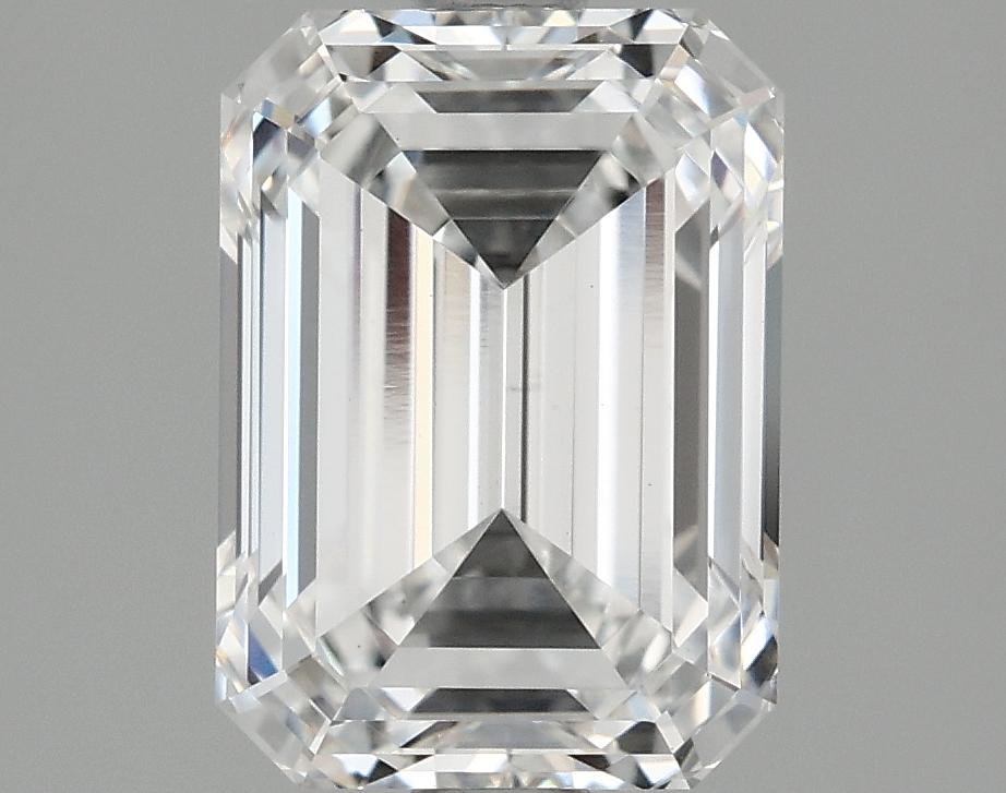 2.1 Carat Emerald Shaped Excellent Cut VVS2 IGI Certified Lab Grown Diamond